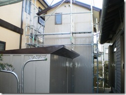 熊谷様小屋塗装工事